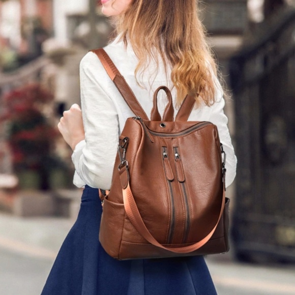 Bellanblue Handbags - BETHANN Chic Mini Back pack - BROWN